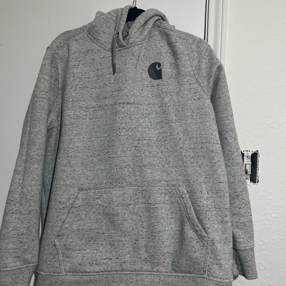 Carhartt Heather Gray Pullover Hoodie